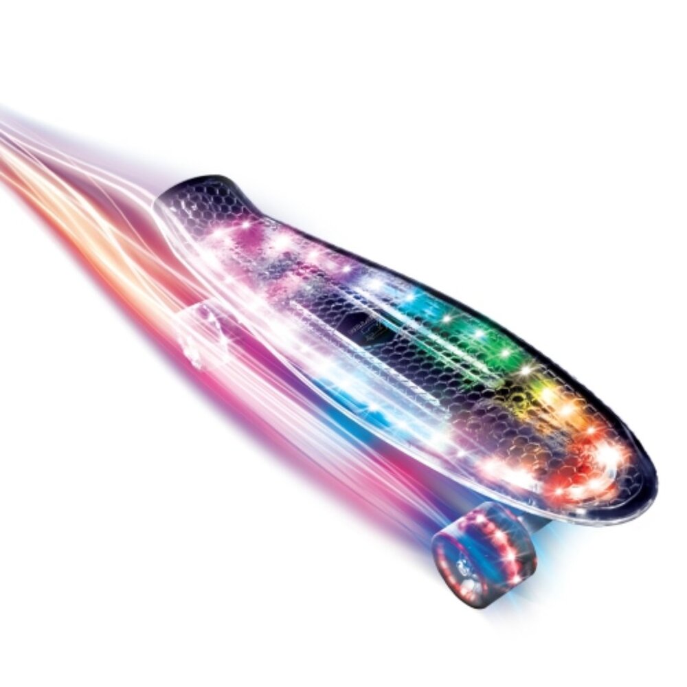 Cipton LED Light Up Translucent 22.5" Skateboard
